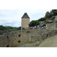 Picture France Castelnaud castle 2010-08 42 - Night Castelnaud castle