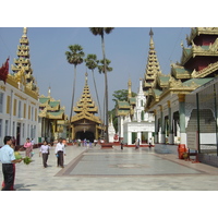 Picture Myanmar Yangon Shwedagon Pagoda 2005-01 26 - Rain Season Shwedagon Pagoda