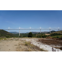 Picture France Viaduc de Millau 2017-08 11 - Winter Viaduc de Millau