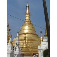 Picture Myanmar Yangon Shwedagon Pagoda 2005-01 16 - Sunset Shwedagon Pagoda