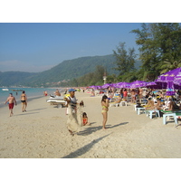 Picture Thailand Phuket Patong Beach 2005-12 52 - Restaurant Beach