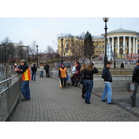 Picture Ukraine Kiev Kreschatyk Street 2007-03 19 - Summer Kreschatyk Street