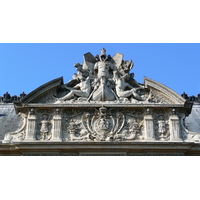 Picture France Paris Louvre Riverside facade of Louvre 2007-07 43 - Street Riverside facade of Louvre