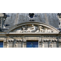 Picture France Paris Louvre Riverside facade of Louvre 2007-07 74 - Hotel Riverside facade of Louvre