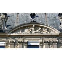 Picture France Paris Louvre Riverside facade of Louvre 2007-07 53 - To see Riverside facade of Louvre