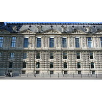 Picture France Paris Louvre Riverside facade of Louvre 2007-07 60 - Street Riverside facade of Louvre