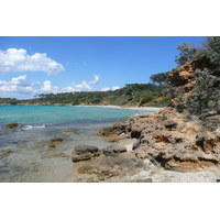 Picture France Porquerolles Island Lequin beach 2008-05 20 - Street Lequin beach