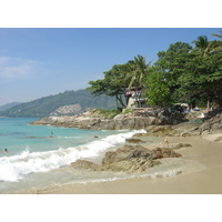 Picture Thailand Phuket Patong Beach 2005-12 81 - Restaurant Beach