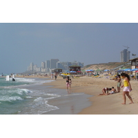 Picture Israel Rishon Le Zion Beach 2007-06 14 - City View Rishon Le Zion Beach