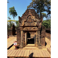 Picture Cambodia Siem Reap ⁨Banteay Srei⁩ 2023-01 4 - Waterfalls ⁨Banteay Srei⁩