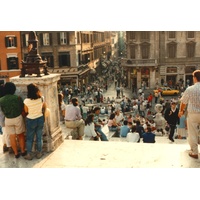 Picture Italy Rome 1989-09 16 - Cheap Room Rome