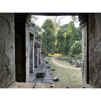 Picture Cambodia Siem Reap Preah Khan 2023-01 65 - Rain Season Preah Khan