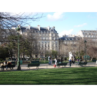 Picture France Paris 8th Arrondissement Monceau Garden 2006-03 18 - Winter Monceau Garden