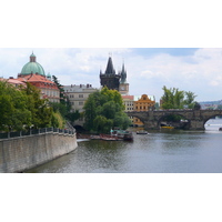 Picture Czech Republic Prague Vltava river 2007-07 16 - Sunrise Vltava river