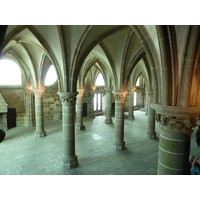 Picture France Mont St Michel Mont St Michel Abbey 2010-04 129 - Weather Mont St Michel Abbey