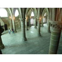 Picture France Mont St Michel Mont St Michel Abbey 2010-04 143 - Lake Mont St Michel Abbey