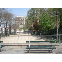 Picture France Paris Square des Batignolles 2006-04 1 - Rain Season Square des Batignolles