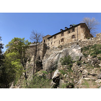 Picture France Abbaye Saint Martin du Canigou 2018-04 131 - Night Abbaye Saint Martin du Canigou