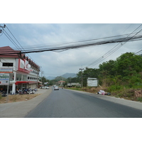 Picture Thailand Ko Chang Island road 2011-02 16 - Night Island road