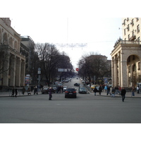 Picture Ukraine Kiev Kreschatyk Street 2007-03 13 - Night Kreschatyk Street