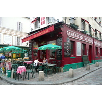 Picture France Paris Montmartre 2007-06 129 - French Restaurant Montmartre