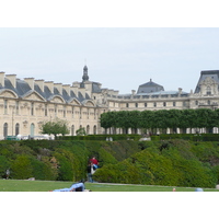 Picture France Paris Louvre Carrousel Garden 2007-05 78 - Night Louvre Carrousel Garden