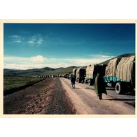 Picture Tibet Road Golmut to Lhasa 1994-07 11 - Transport Road Golmut to Lhasa