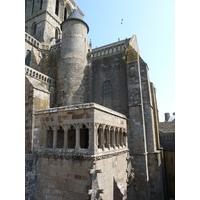 Picture France Mont St Michel Mont St Michel Abbey 2010-04 25 - Lands Mont St Michel Abbey