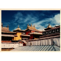 Picture Tibet Lhasa 1994-07 4 - Night Lhasa