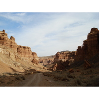 Picture Kazakhstan Charyn Canyon 2007-03 102 - City Sights Charyn Canyon