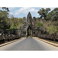 Picture Cambodia Siem Reap Angkor Thom 2023-01 18 - Sunrise Angkor Thom