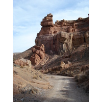 Picture Kazakhstan Charyn Canyon 2007-03 31 - Lakes Charyn Canyon