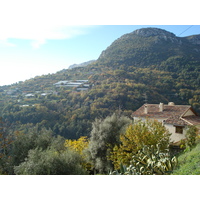 Picture France French Riviera Vence to St. Jeannet Road 2006-12 40 - Sunset Vence to St. Jeannet Road