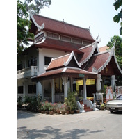 Picture Thailand Chiang Mai Inside Canal Wat Chediluang Varaviharn temple 2006-04 16 - Weather Wat Chediluang Varaviharn temple