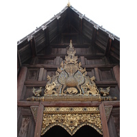 Picture Thailand Chiang Mai Inside Canal Wat Chediluang Varaviharn temple 2006-04 30 - Rain Season Wat Chediluang Varaviharn temple