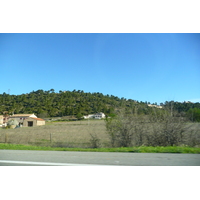 Picture France French Riviera Le Luc to Aix Road 2008-04 31 - Sunset Le Luc to Aix Road