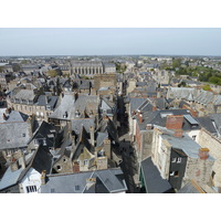 Picture France Dinan Dinan clock tower 2010-04 17 - Rain Season Dinan clock tower