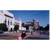 Picture Myanmar Yangon 1998-01 6 - Sunrise Yangon