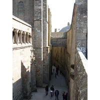 Picture France Mont St Michel Mont St Michel Abbey 2010-04 64 - City Sight Mont St Michel Abbey