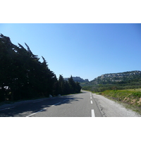 Picture France Provence Mouries to Baux de Provence road 2008-04 20 - Night Mouries to Baux de Provence road