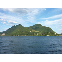 Picture Italy Verbania to Laveno boat trip 2009-06 12 - City View Verbania to Laveno boat trip