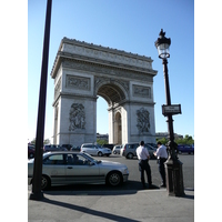 Picture France Paris Etoile and Arc de Triomphe 2007-05 102 - Weather Etoile and Arc de Triomphe