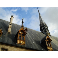 Picture France Beaune Hospices de Beaune 2007-01 8 - Night Hospices de Beaune