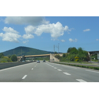 Picture France French Riviera A57 highway 2008-05 61 - Rain Season A57 highway