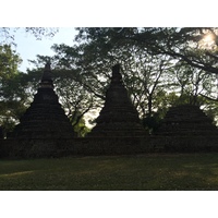 Picture Thailand Si satchanalai historical park 2014-12 22 - Sunrise Si satchanalai historical park