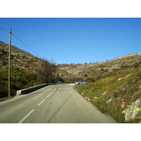 Picture France French Riviera Col de Vence road 2007-01 26 - Resorts Col de Vence road