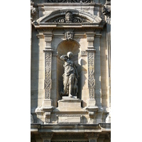 Picture France Paris Louvre Riverside facade of Louvre 2007-07 20 - Weather Riverside facade of Louvre