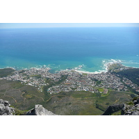 Picture South Africa Cape Town Table Mountain 2008-09 109 - City View Table Mountain