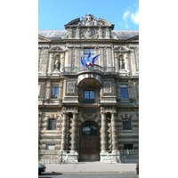 Picture France Paris Louvre Riverside facade of Louvre 2007-07 46 - City Sights Riverside facade of Louvre