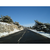 Picture France Coursegoule to Greolieres les neiges road 2007-01 23 - Waterfall Coursegoule to Greolieres les neiges road